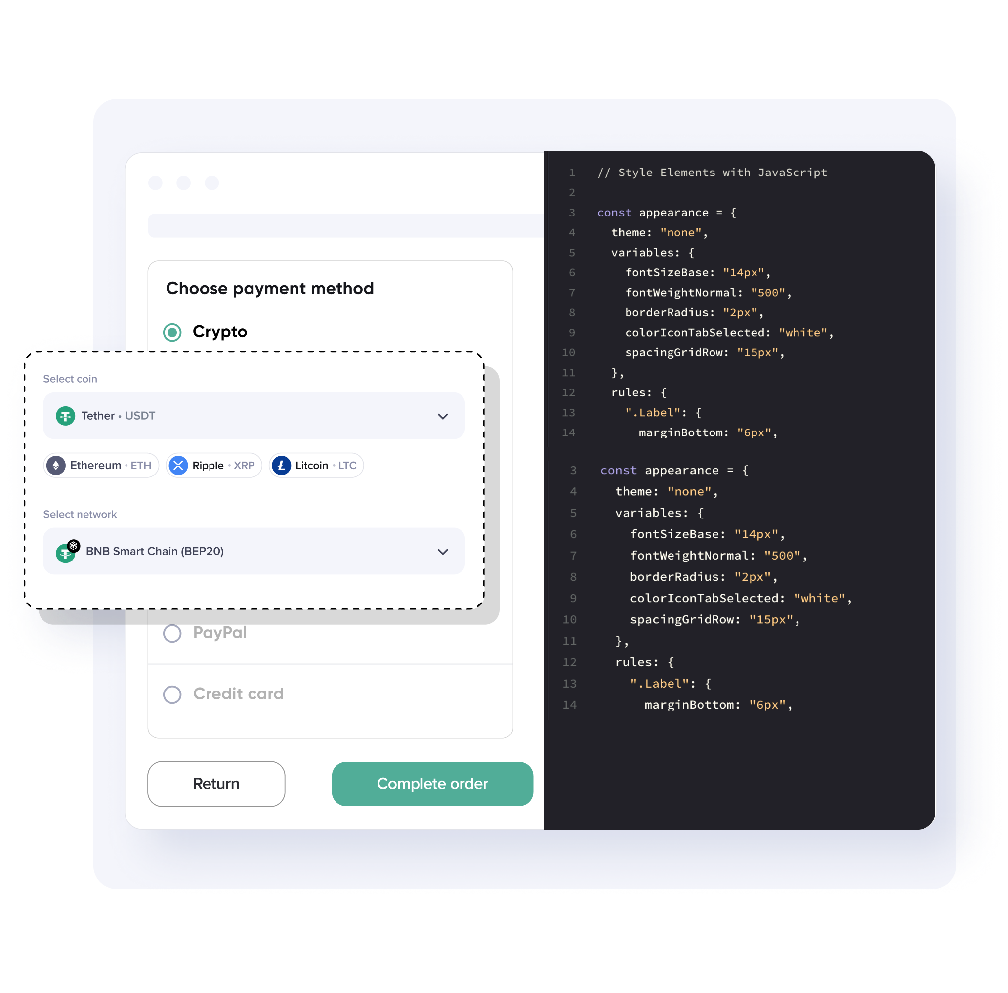 Our team will help you choose the most suitable payment solution and integrate Cryptopay via API or no-code options.